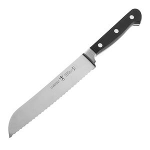 ZWILLING J.A. Henckels Serrated Knife with Black Handle